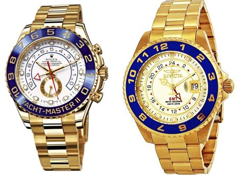 rolex yacht-master replica vs real|invicta rolex clone.